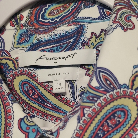 Paisley Button-Up Shirt - Picture 2 of 3